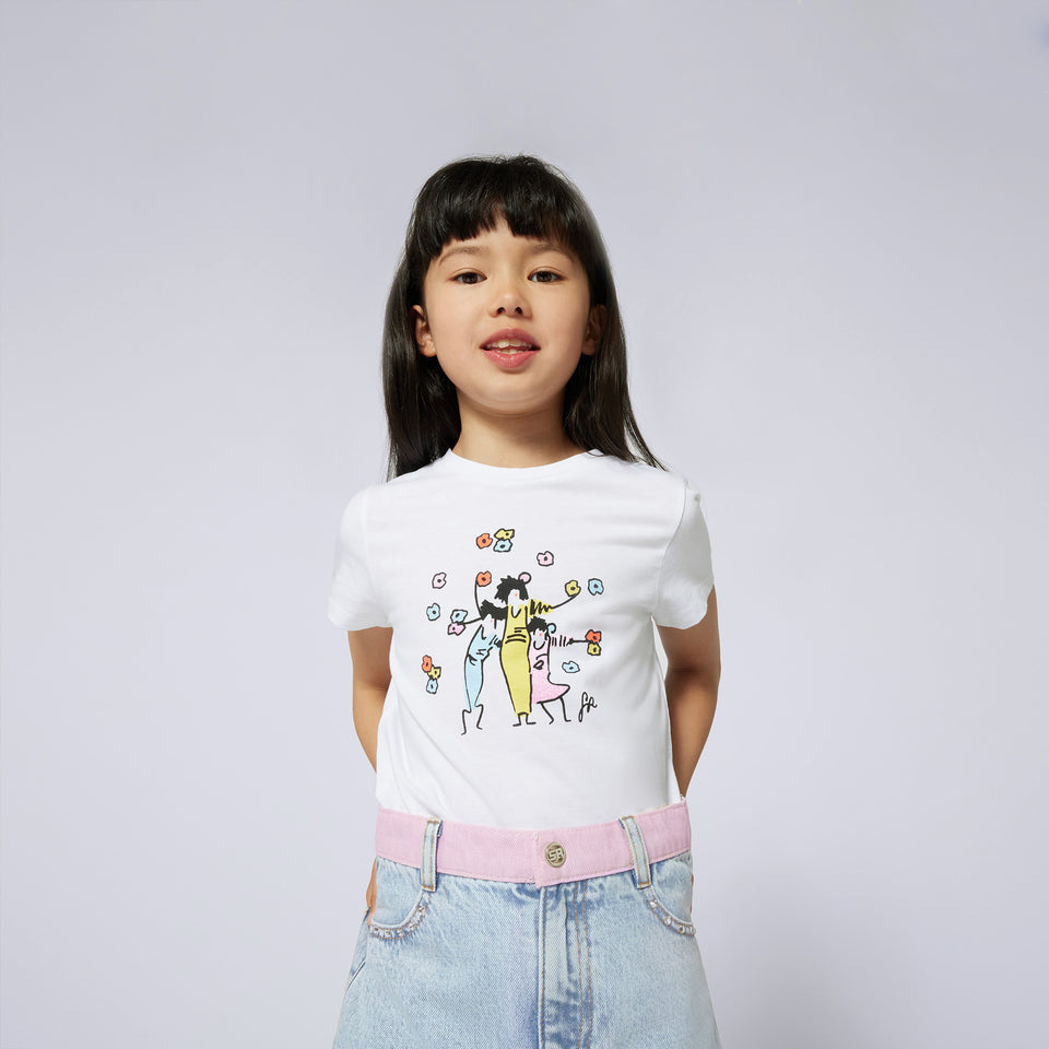 Sonia Rykiel White Short Sleeve T-shirt