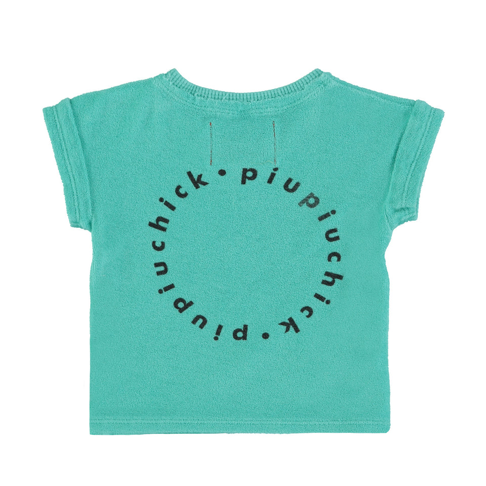 Piupiuchick Turquoise Terry Tee