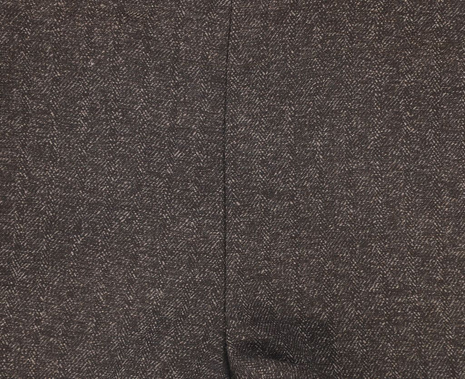 Le Bourdon Brown Textured Pants