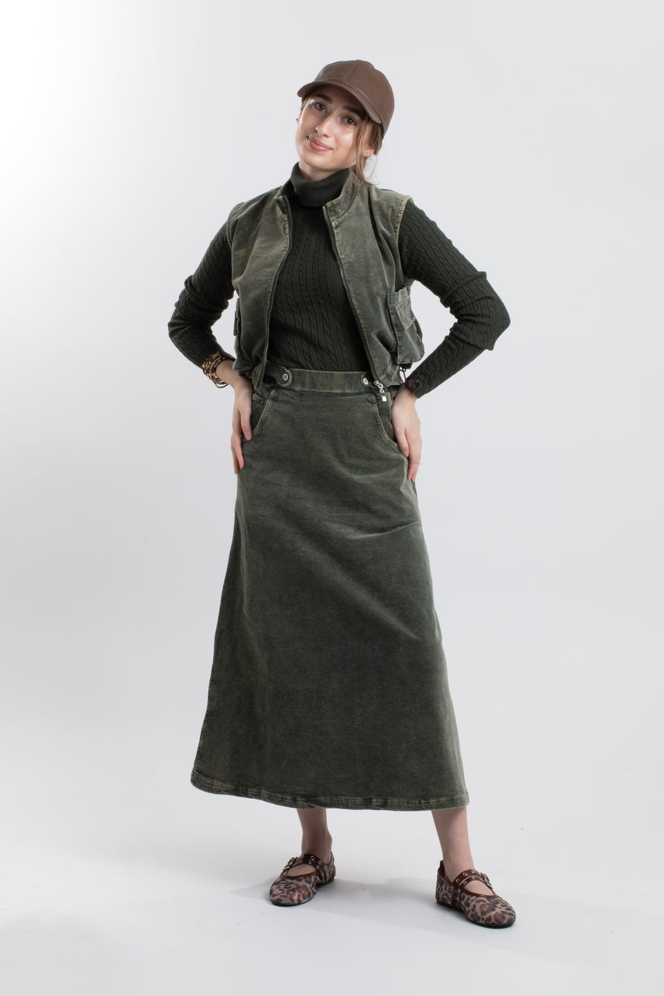 Birnham on the Sea Moss Green 3pc Set