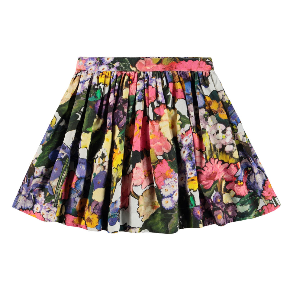 Molo Floral Impression Brook Skirt ( short skirt check measurements )