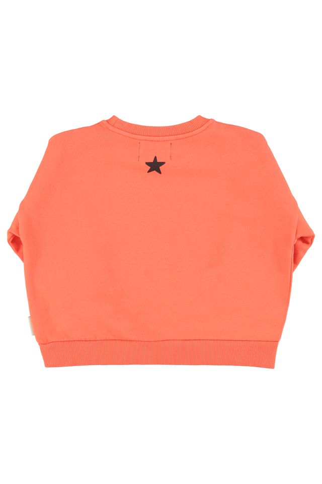 Piupiuchick Orange "Music" Sweatshirt
