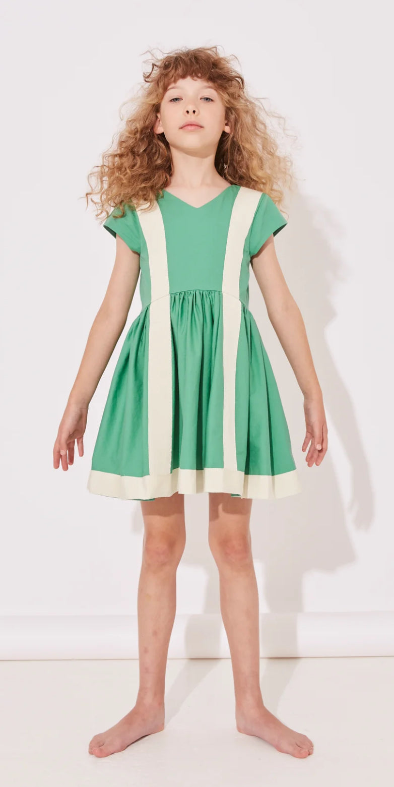 The Middle Daughter Motorway Verdgris Dress