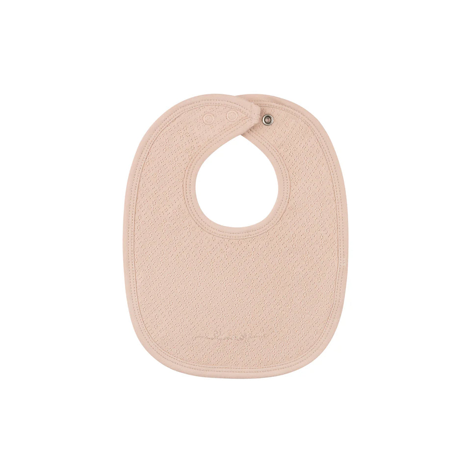 Ely’s & Co. Pink/Rose Gold Amore Bib