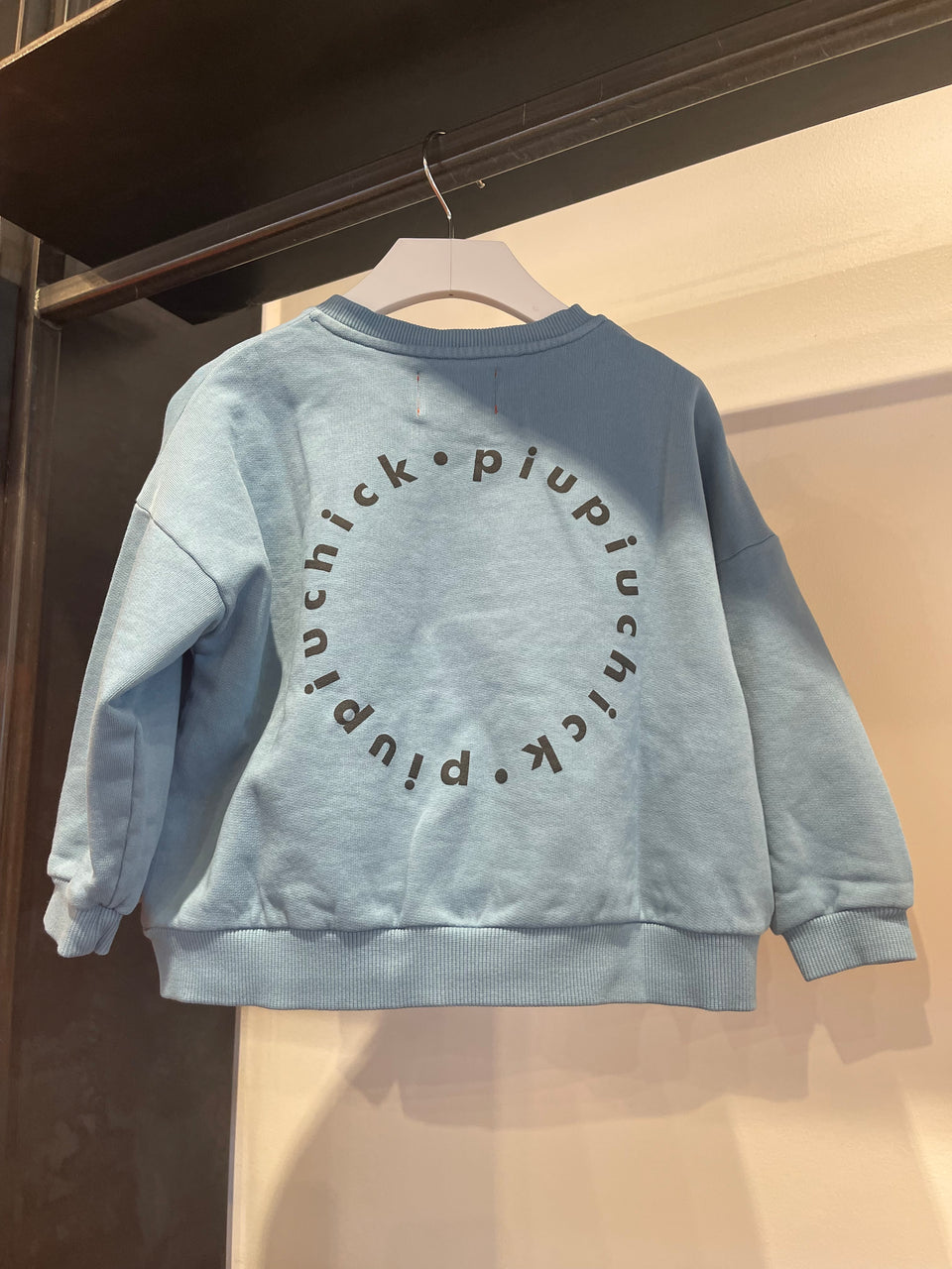 Piupiuchick Blue Star Logo Sweatshirt