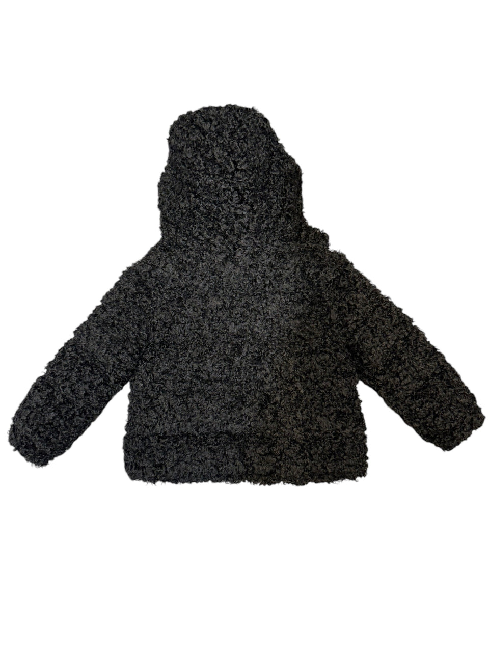 Mantel Black Sherpa Coat