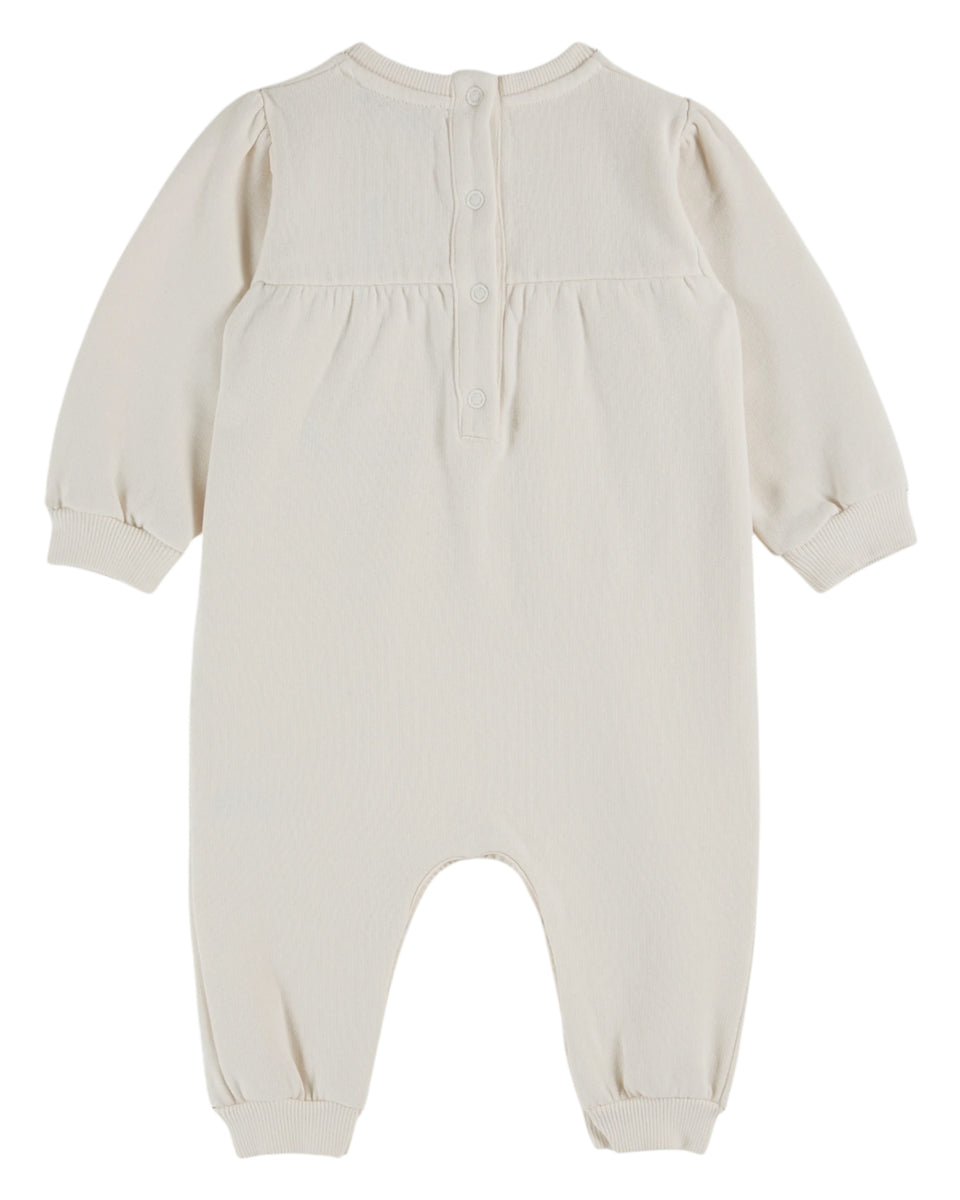 Emile & Ida Cream Molleton Jumpsuit