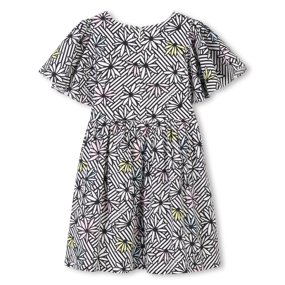 Sonia Rykiel Printed Short Sleeve Dress