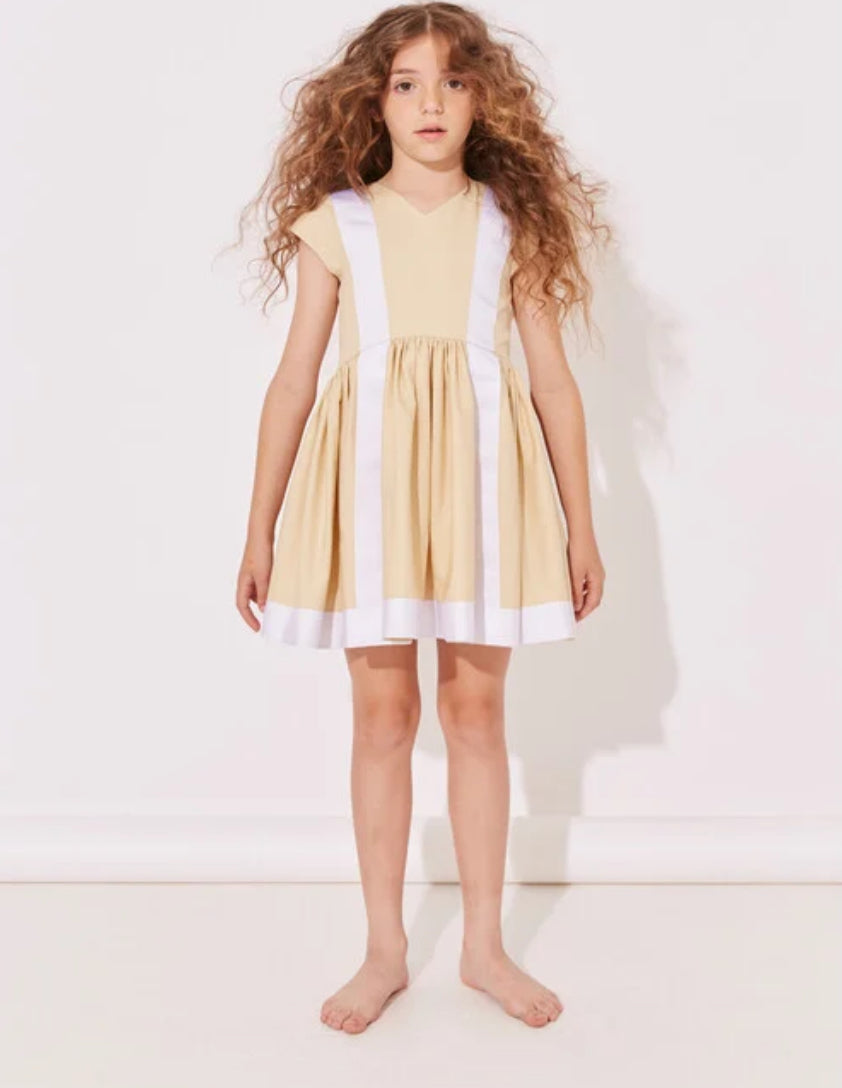 The Middle Daughter Motorway Milky Tea Dress