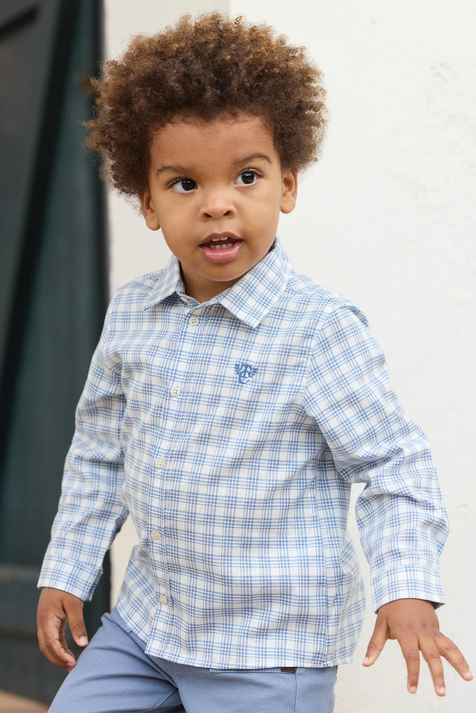 Tartine Medium Grey Plaid Shirt