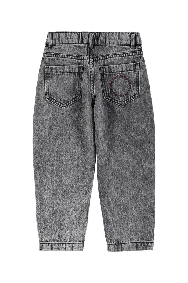 Piupiuchick Washed Black Denim Pants size down.