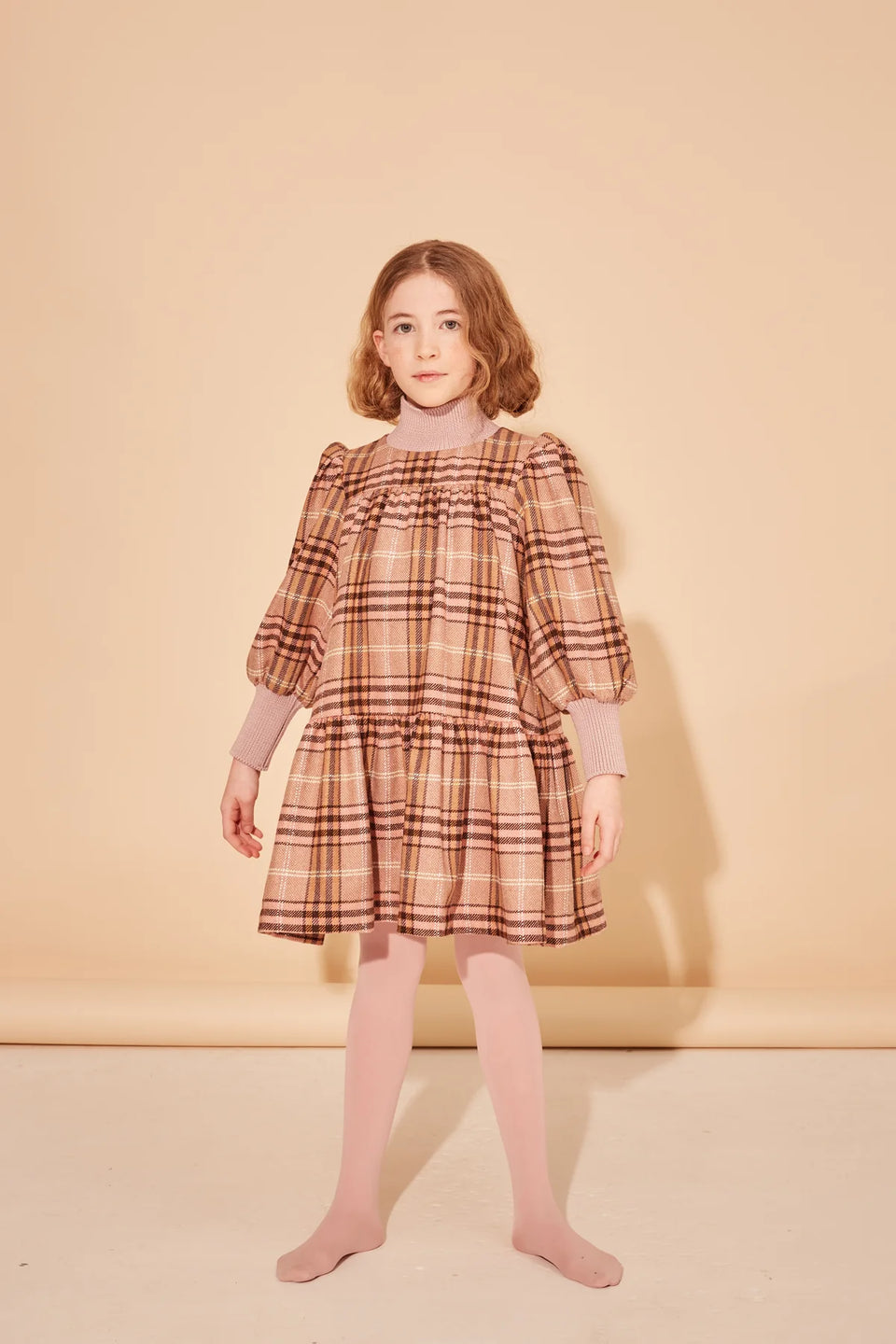 The Middle Daughter Rosa Otto Check Dress