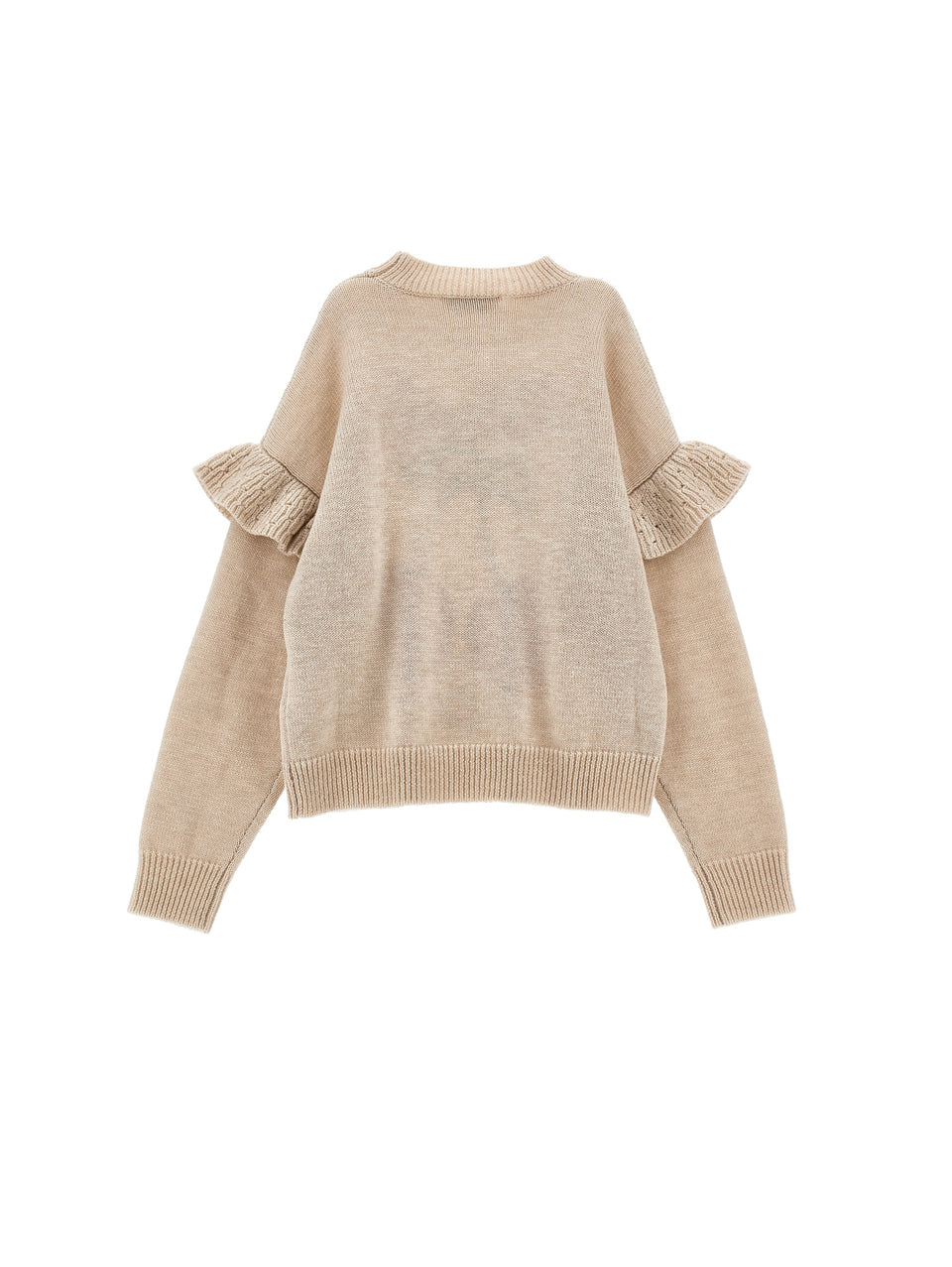 Philosophy Beige Sweater w/ Cherry