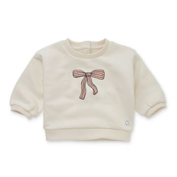 Sprout & Sprout Ivory Bow Sweatshirt
