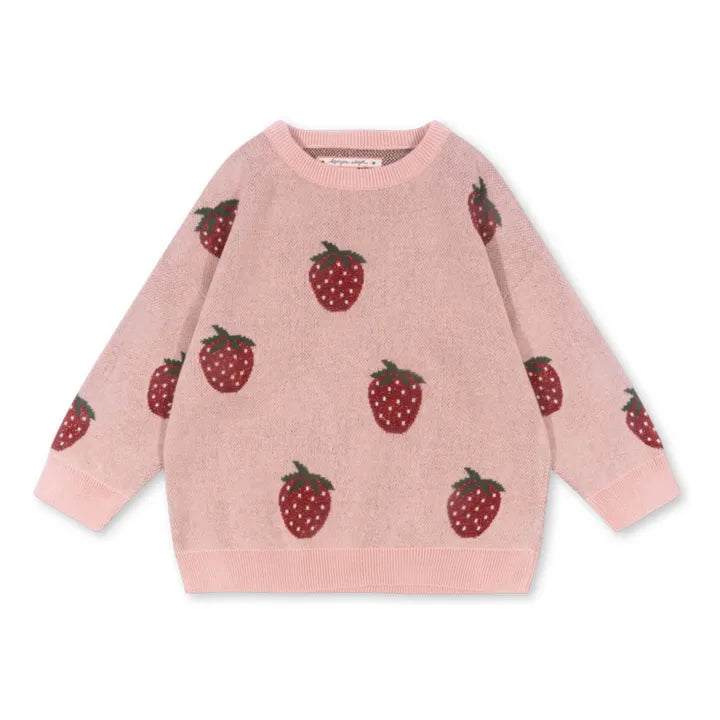 Konges Slojd Strawberry Lapis Lurex Knit Set