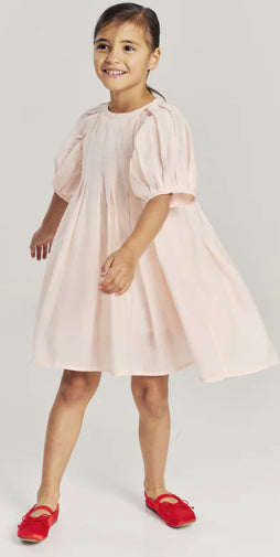 Morley Blush Puma Pleated Dress