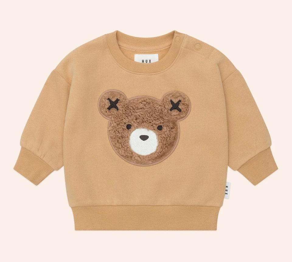 Hux Honey Furry Bear Sweatset