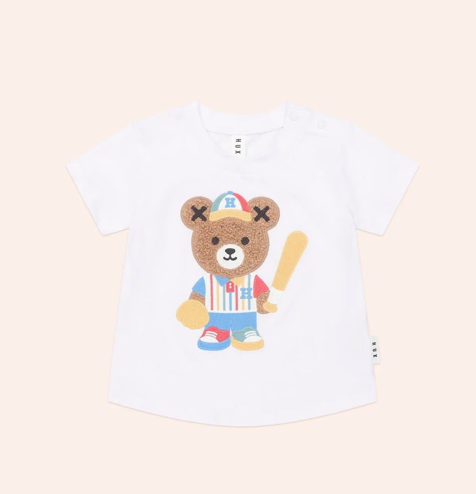 Hux Baseball Tee w/ Grey Short Set