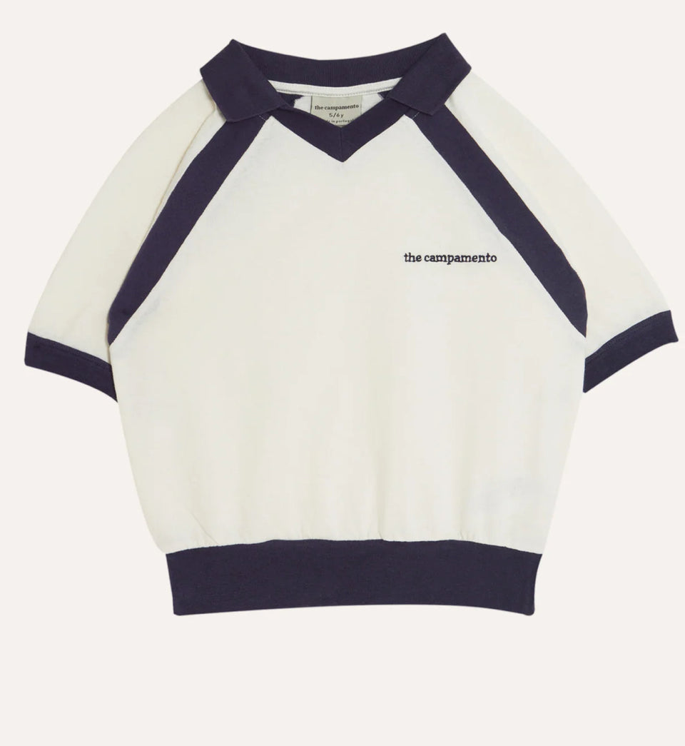Campamento Ecru/Navy Polo