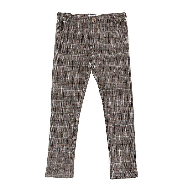 Motu Tedd Mocha Plaid Pants