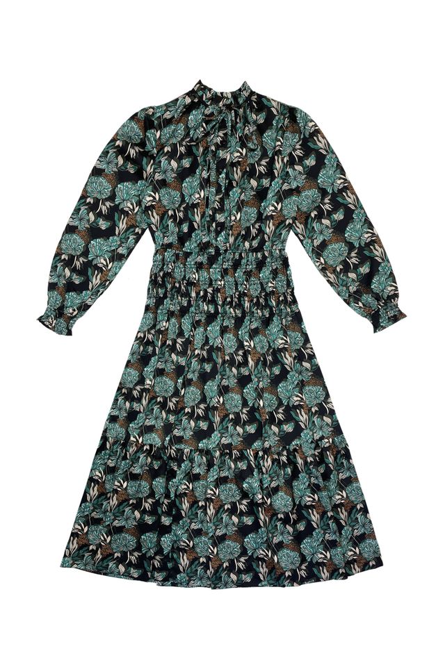 Elle oh Elle Stella Moss Print Dress