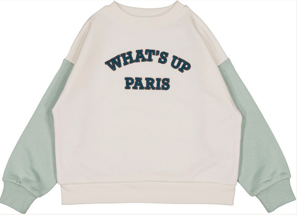 Louis Louise Cream/Almond 'What's Up' Mike Sweatshirt