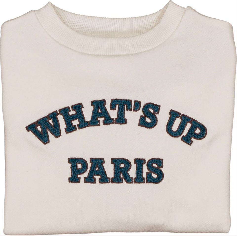Louis Louise Cream/Almond 'What's Up' Mike Sweatshirt