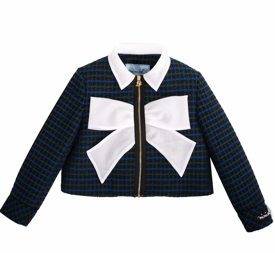 Mimisol Multicolor Check Jacquard Set