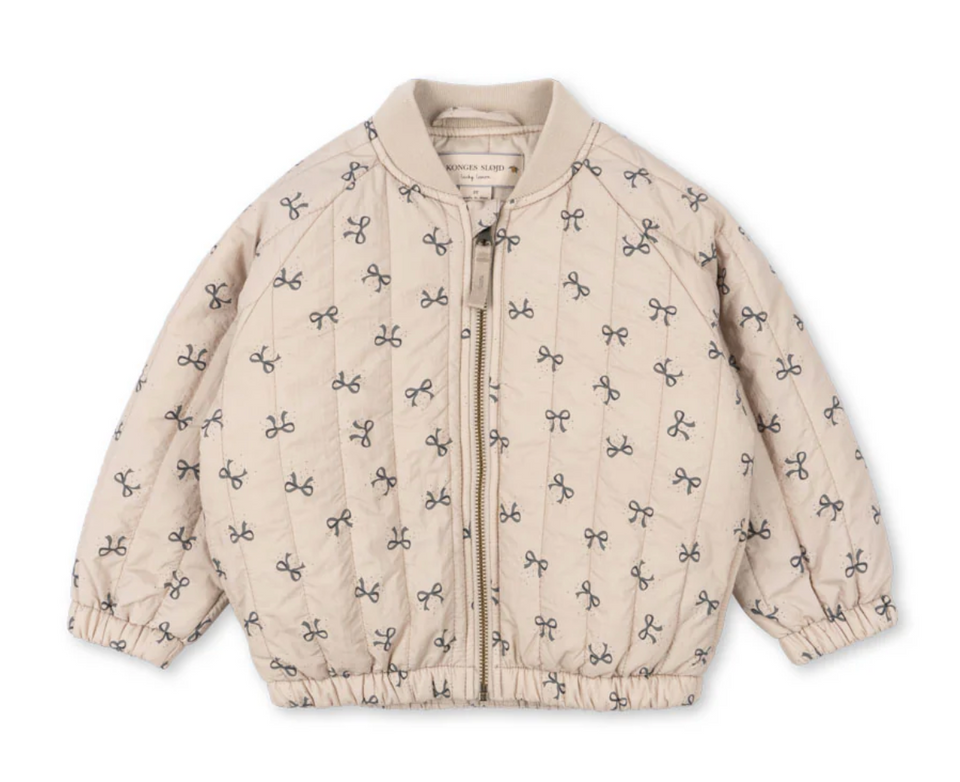 Konges Slojd Bow Magnet Printed Bomber Jacket