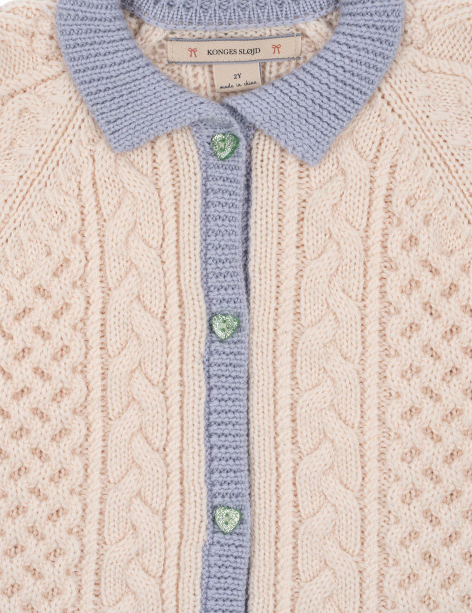 Konges Slojd Off White Emma Cardigan