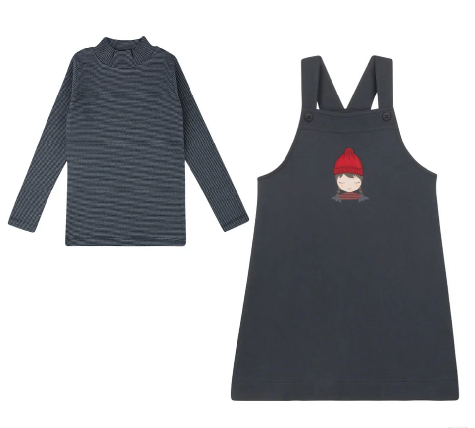 Ely’s & Co. Navy Jumper w/ Turtleneck