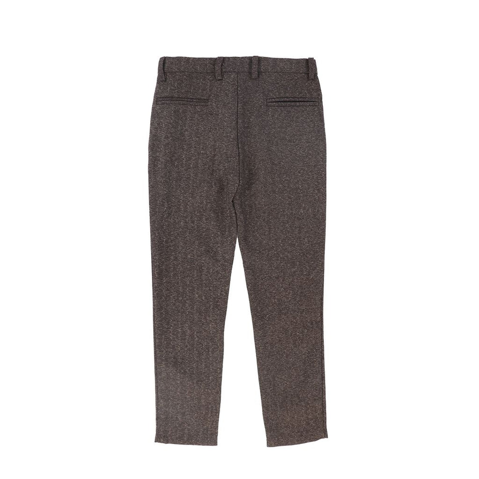 Le Bourdon Brown Textured Pants