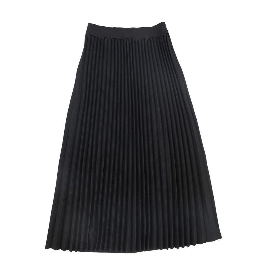 Valentina Black Pleated Cargo Skirt