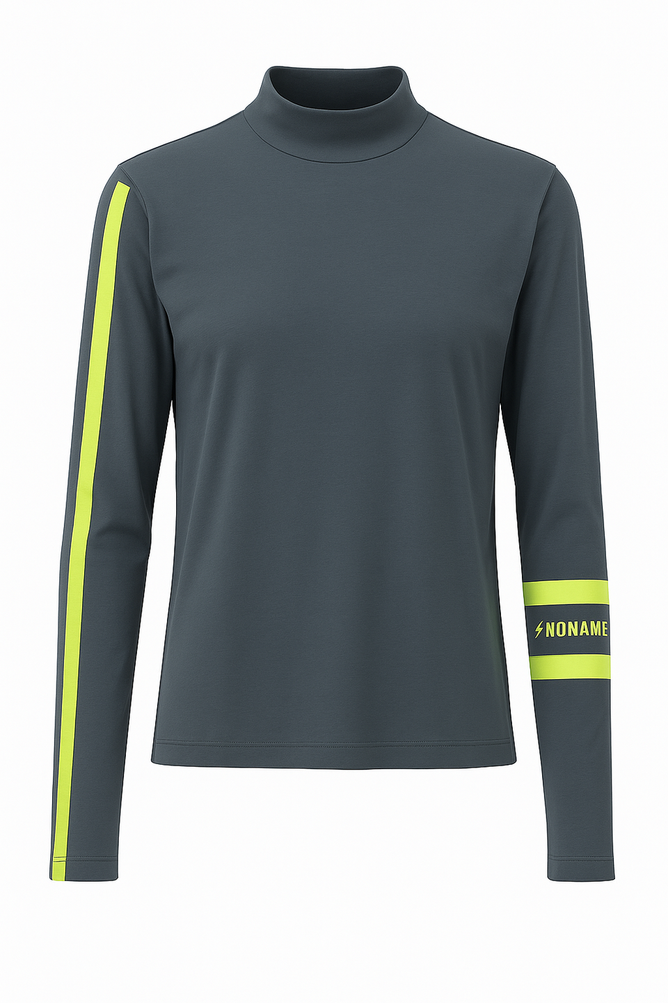 Noname Powder Blue w/ Neon Mockneck Top
