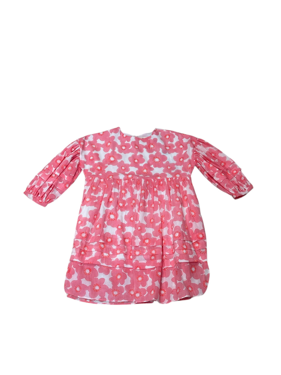 Little Paisley People Sage Pink Daisy Dress