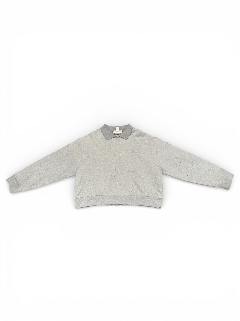 Elisabetta Franchi Grigio Melange Sweater