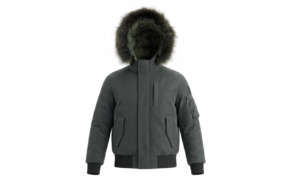 Pramie 2631G Green Boys Mat Jacket