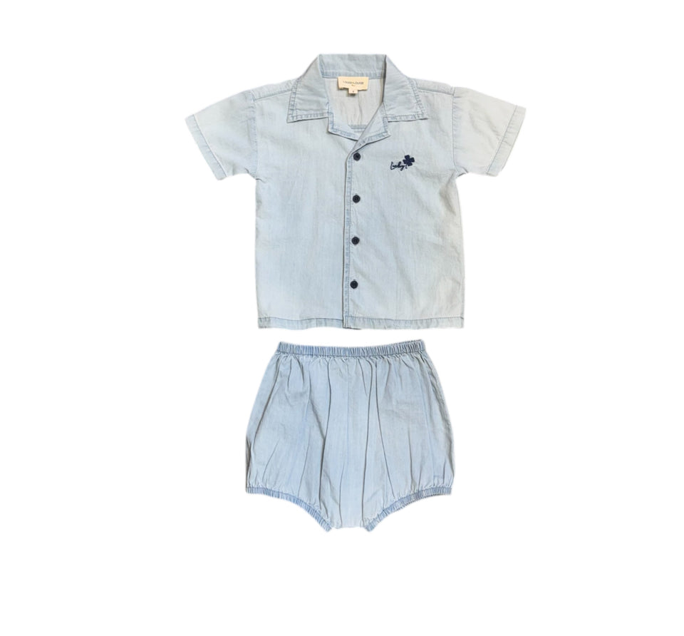 Louis Louise Boy Denim Set