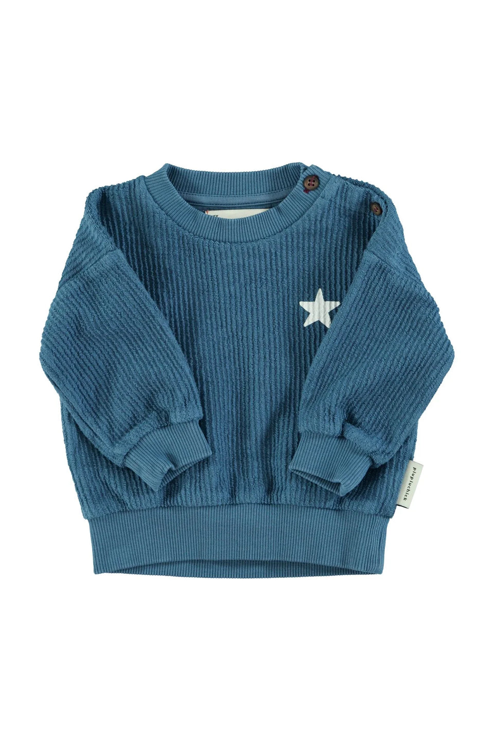 Piupiuchick Baby Blue Logo Sweatshirt