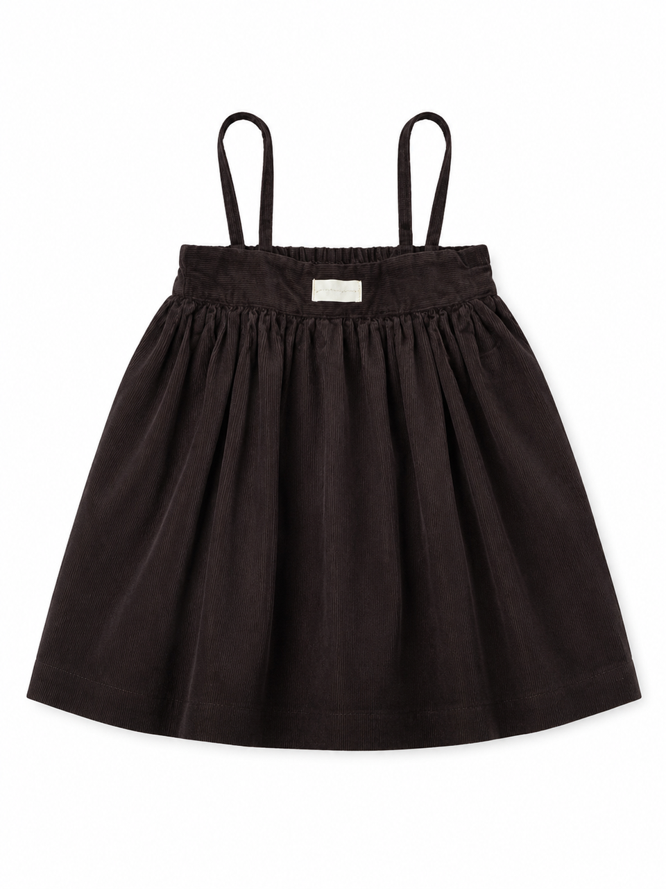 Please Mom Cocoa Corduroy Dress