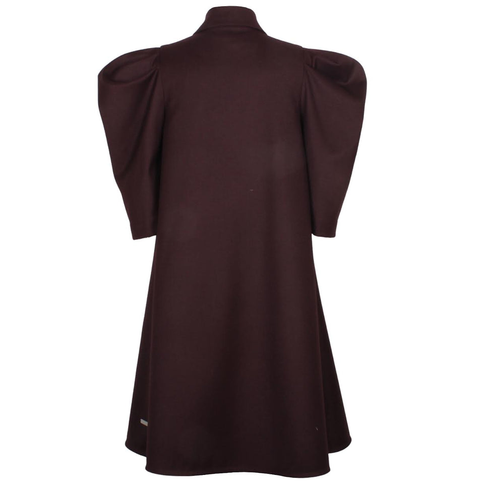 Jessie & James Burgundy Wavy Dress *runs full