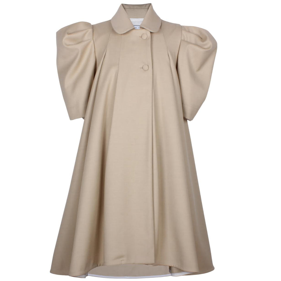Jessie & James Creme Wavy Dress *runs full