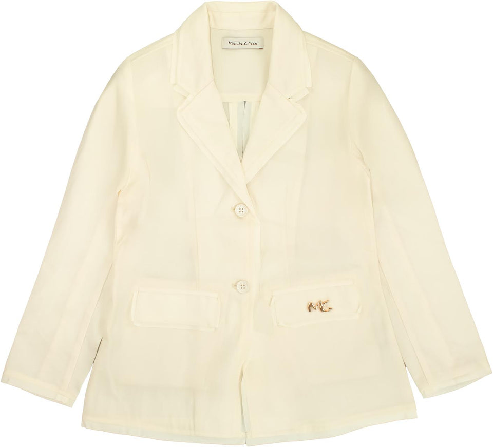 Manila Grace Crema Jacket