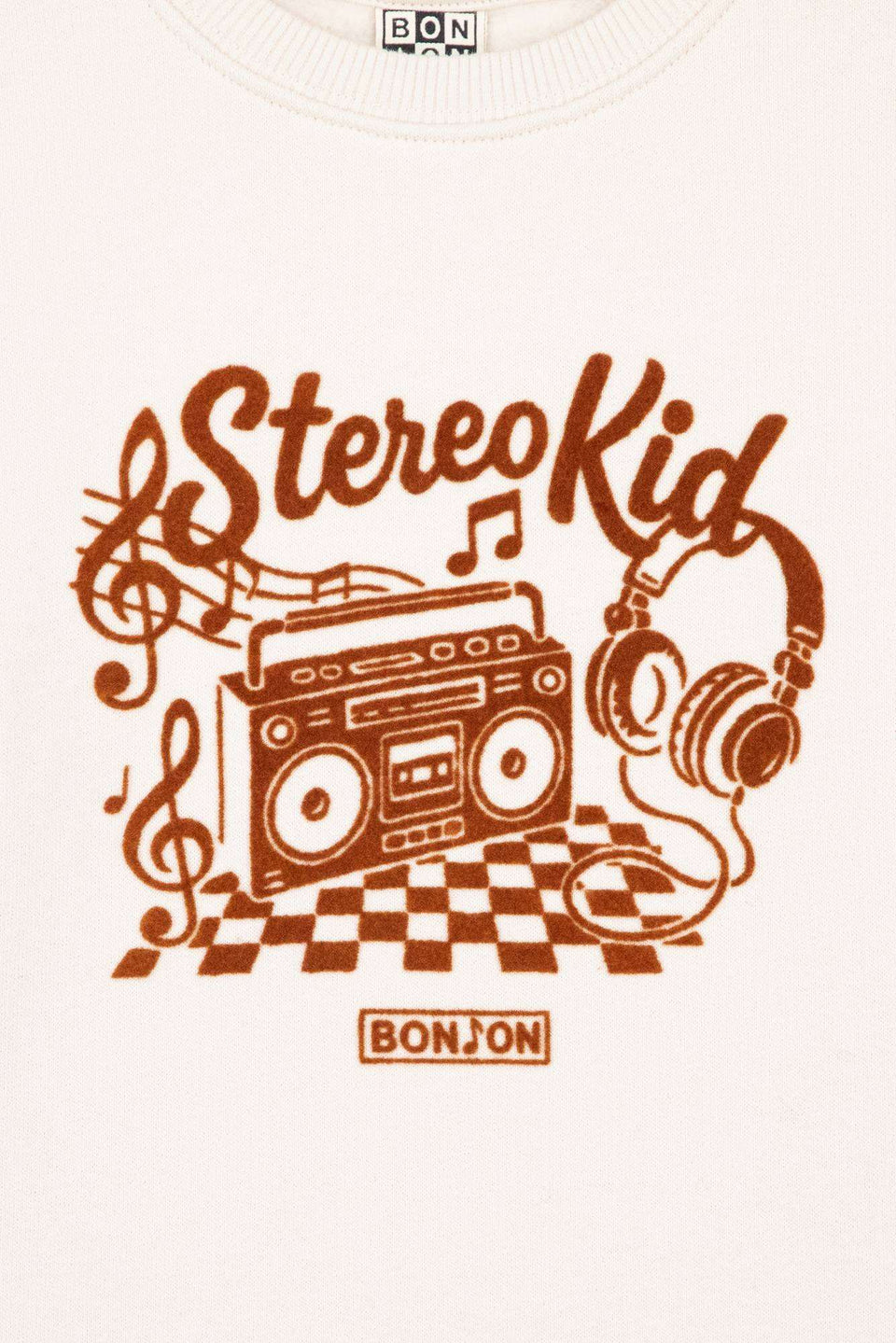 Bonton Stereokid Smile Milk Sweater