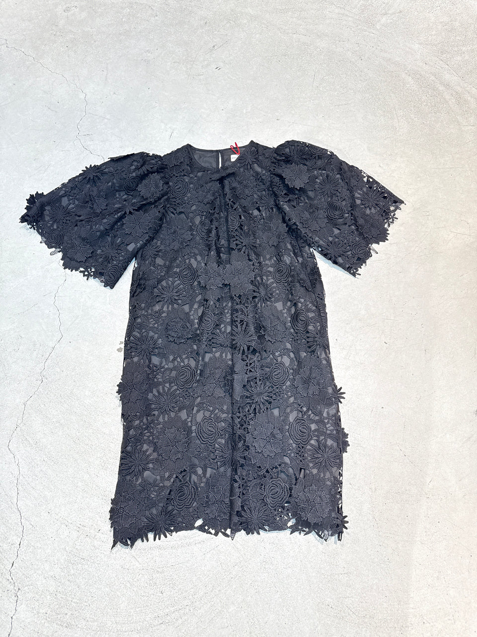 Christina Rohde Black Flower Dress