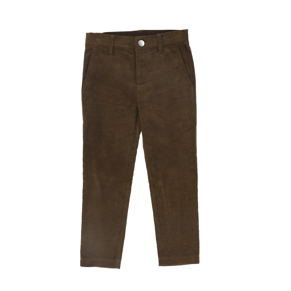 Le Bourdon Brown Corduroy Pants