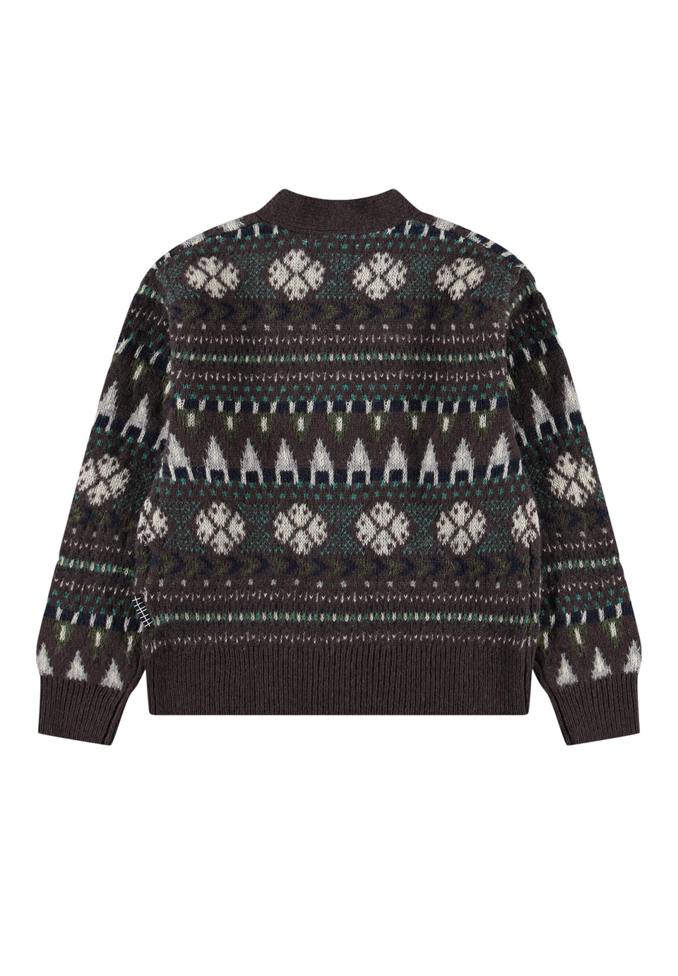 Molo Bertel Brown Fair Island Cardigan