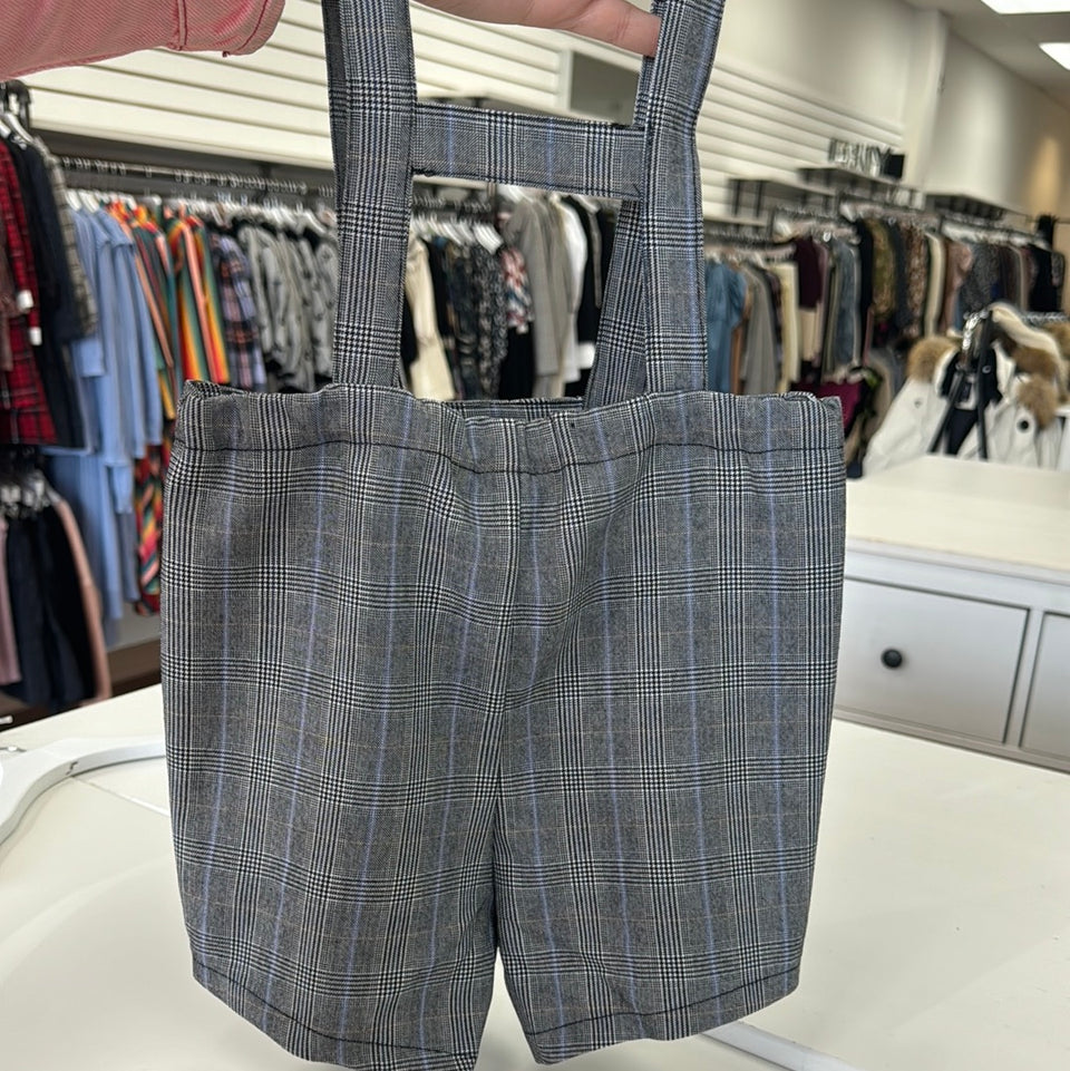 Noma Blue Houndstooth Overalls as