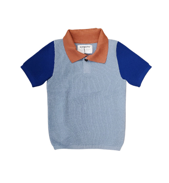 Aymara Color Block Polo