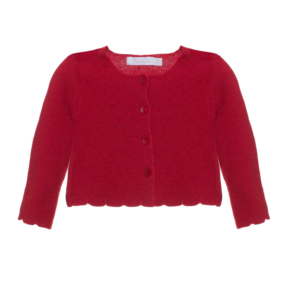 Patachou Red Cardigan